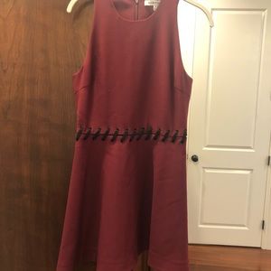 Burgundy Dress